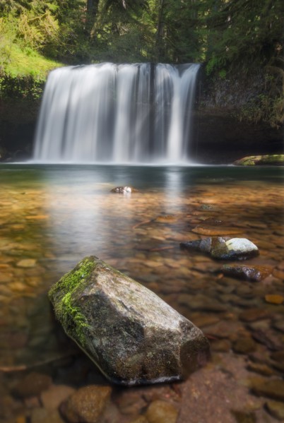 View of Butte Creek Falls