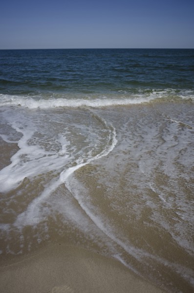 View of sea from beach