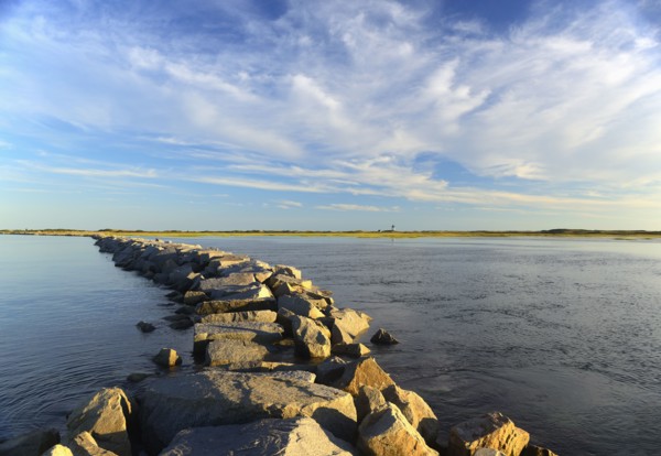View of groyne