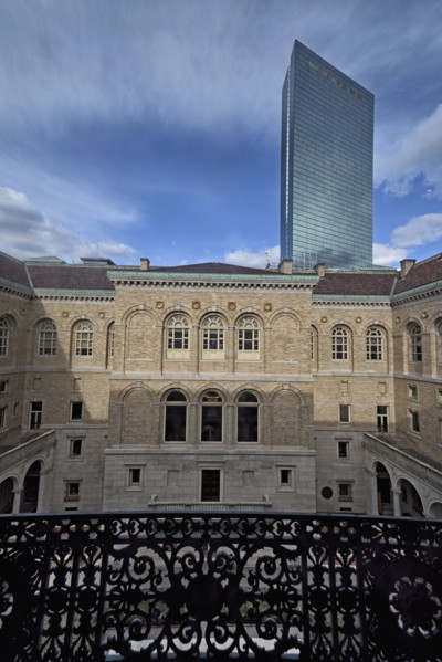 Courtyard of Boston Public Library