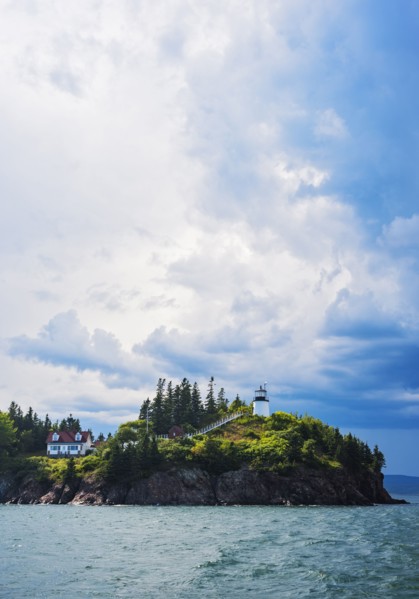 Lighthouse on cliff