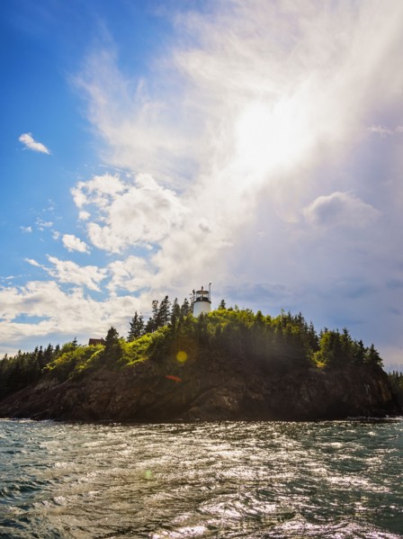 Lighthouse on cliff