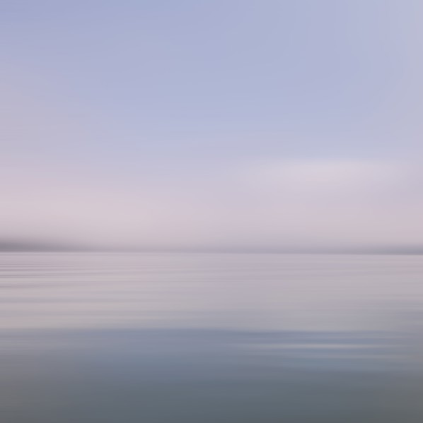 View of lake at dusk