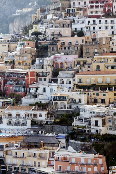 Residential buildings on hill