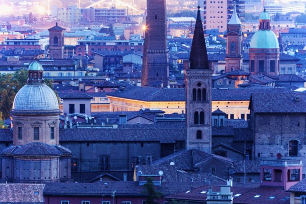 S. Bartolomeo and Gaetano church at dusk