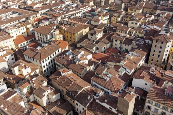 Aerial view of old town