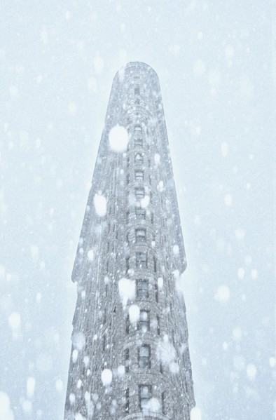 Low-angle view of Flatiron Building. New York City, New York, USA.