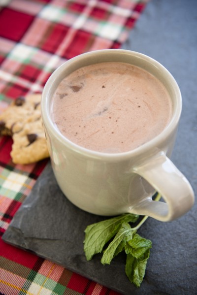 Hot chocolate in mug