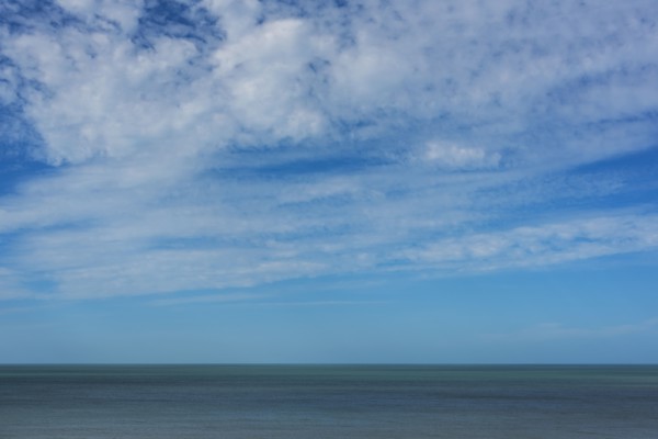 Clouds over sea