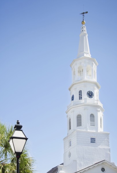 St. Michael's Church against clear sky