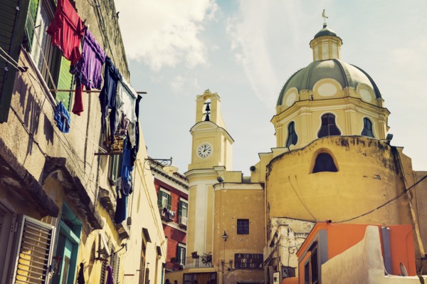 Church of Santa Maria delle Grazie on Procida Island