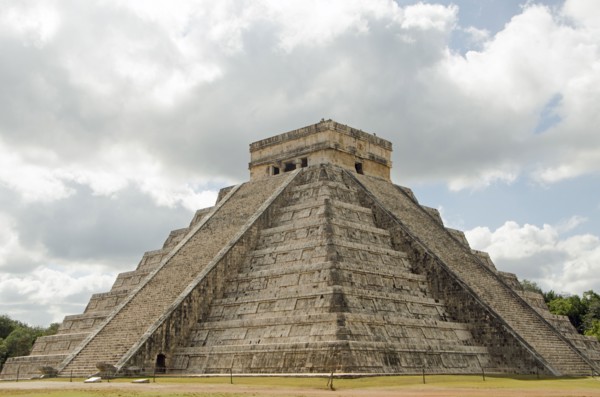 Ancient Mayan pyramid of Kukulkan