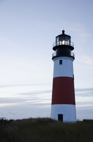 Sankaty Head Light at dusk