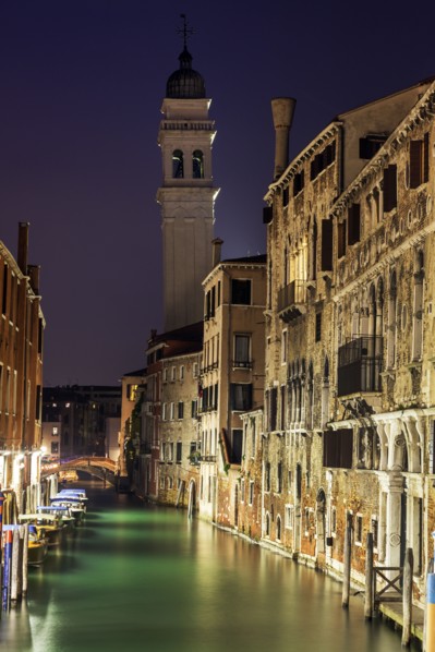 San Giorgio - leaning tower in Venice Venice, Veneto, Italy