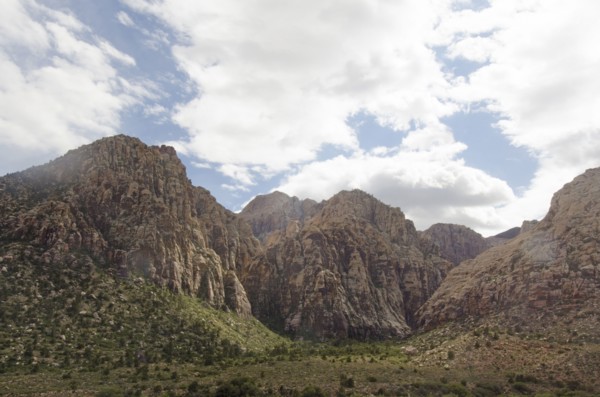 Nevada, Red Rock Canyon, Landscape with rock mountains