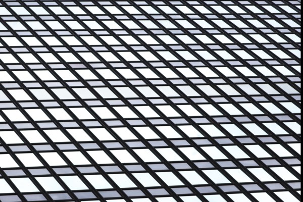 USA, New York State, New York City, Manhattan, Facade of office building