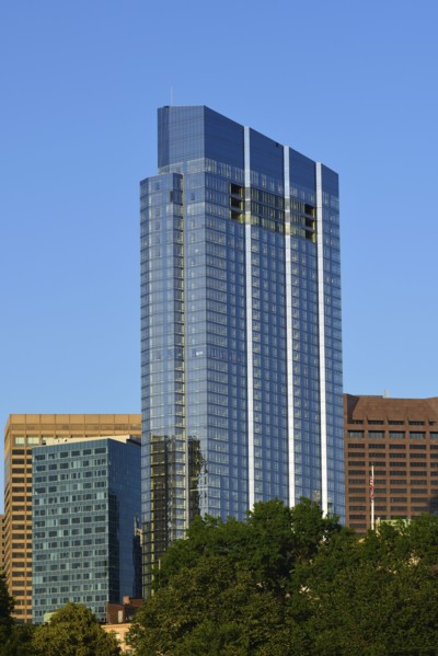 USA, Boston, Massachusetts, Tall office building