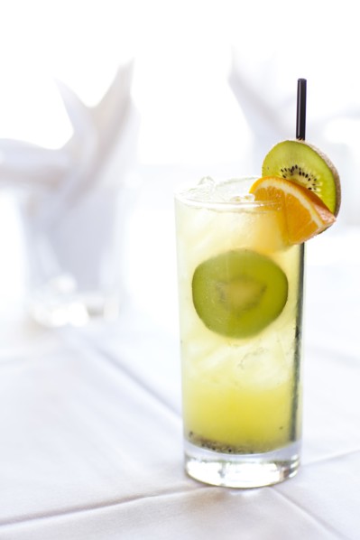 Liquor drink in glass