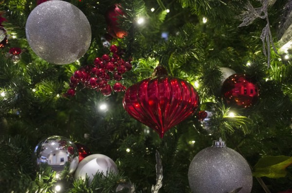Colorful Christmas tree