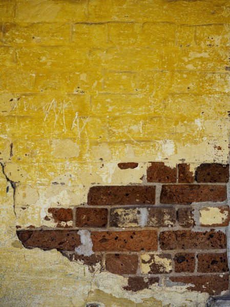 Detail of old brick wall
