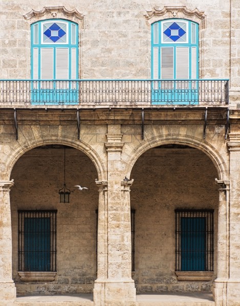Cuba, Havana, Colonial architecture