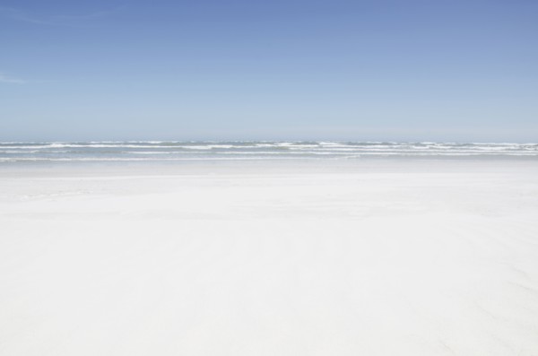 Empty sandy beach