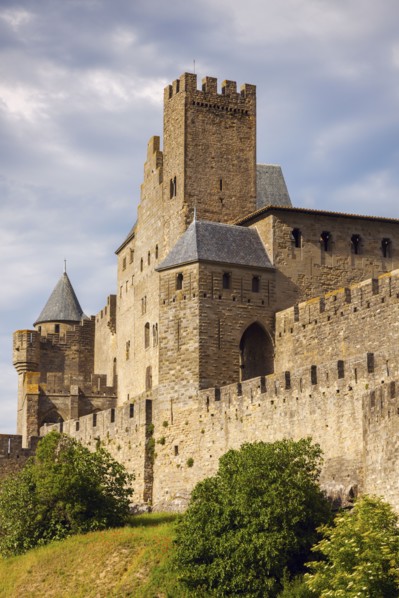France, Occitanie, Carcassonne, Carcassonne medieval citadel
