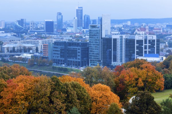 Lithuania, Vilnius, Modern architecture