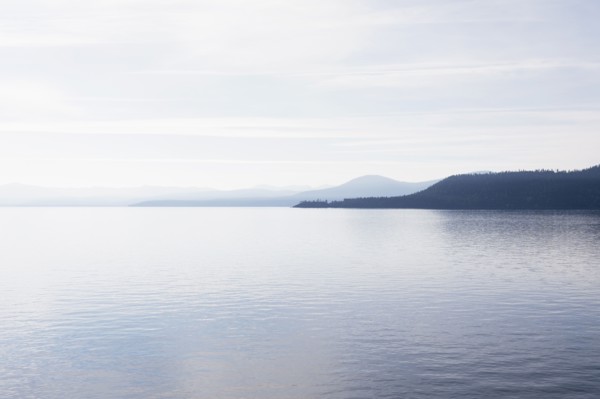 USA, California, Sky over Lake Tahoe