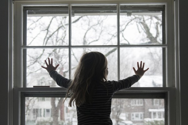 Girl by window