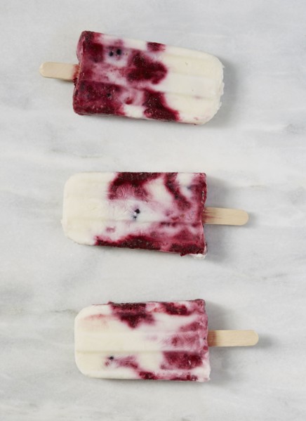 Berry ice creams
