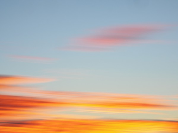 Clouds at sunset