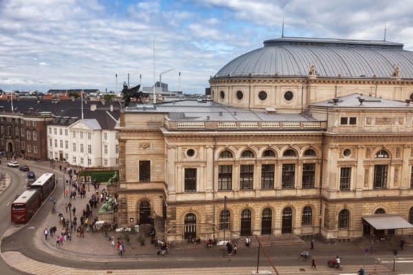Royal Danish Theatre in Copenhagen, Denmark