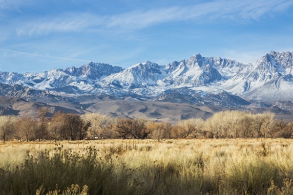 Sierra Nevada mountains in California, USA