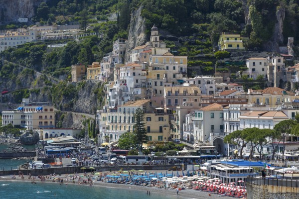 Village of Positano on Amalfi Coast, Italy
