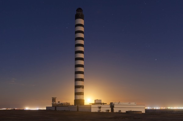 Lighthouse in Dakhla, Morocco