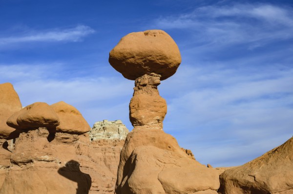 Hoodoos in Goblin Valley State Park, Utah, USA