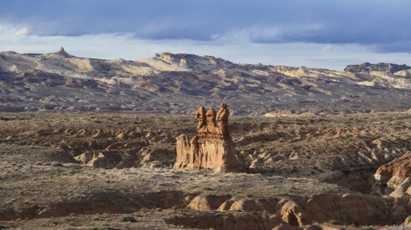 Hoodoos in Goblin Valley State Park, Utah, USA
