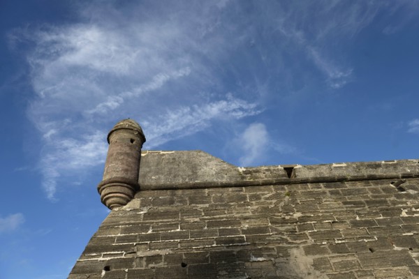 Tower of Castillo de San Marcos in St. Augustine