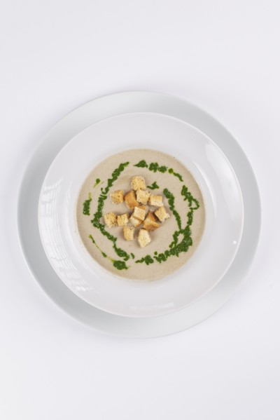 Soup with croutons