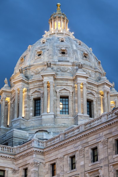 Dome of Minnesota State Capitol Building