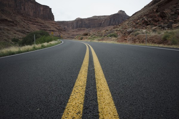 Highway in Grand Canyon National Park, Arizona