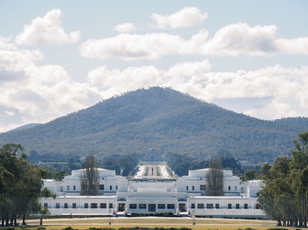 Old Parliament House in Canberra, Australia