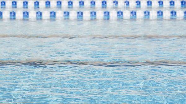Lanes in swimming pool