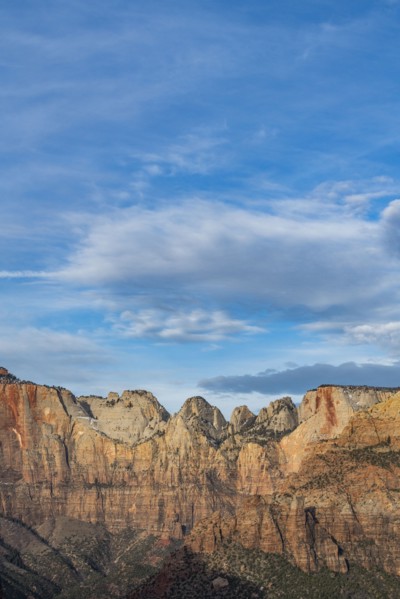 Canyon at Zion National Park in Utah, USA