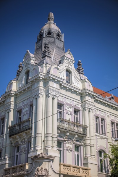 Hungary, Csongrad, Szeged, Townhouse in old town