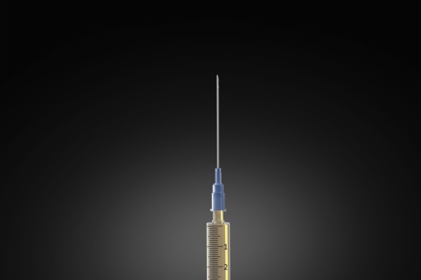 Studio shot of Corona virus vaccine