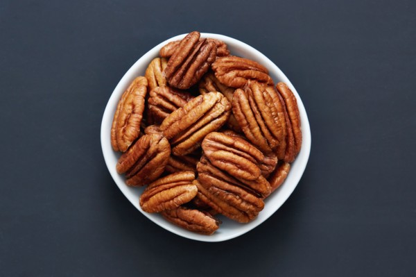 Pecans in bowl