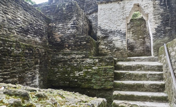 Belize, View of ancient ruins