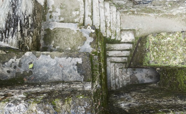 Belize, View of ancient ruins
